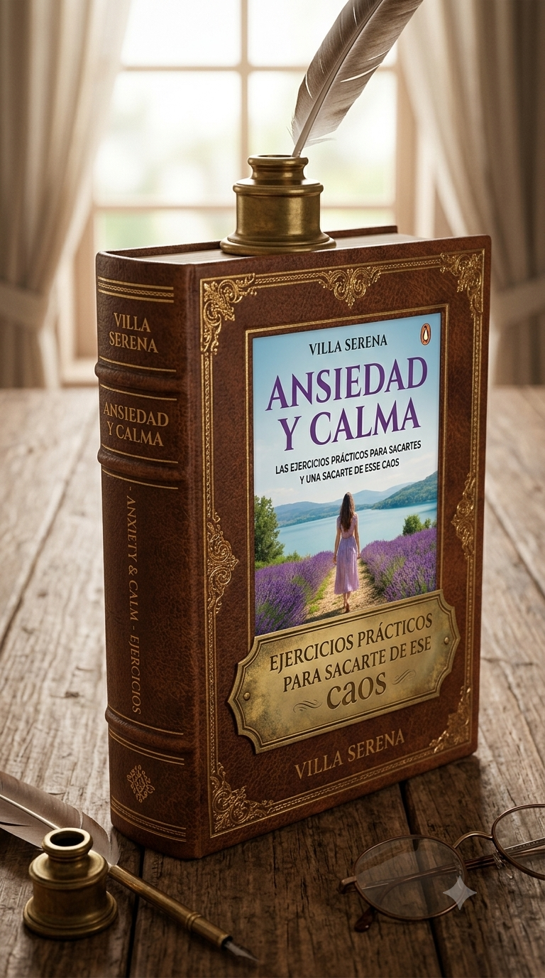 Portada del ebook Ansiedad y calma emocional de Villa Serena